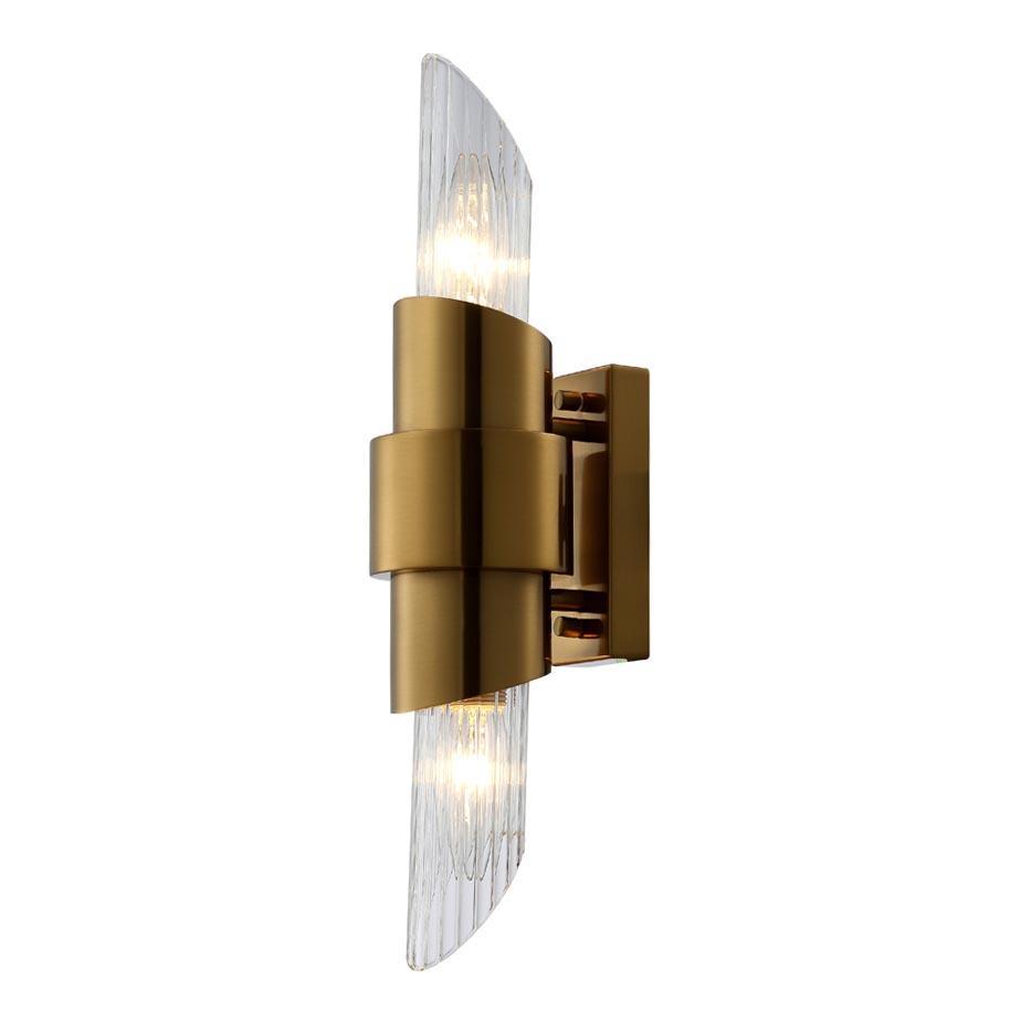 Бра Crystal Lux JUSTO AP2 BRASS Crystal Lux 2132/402
