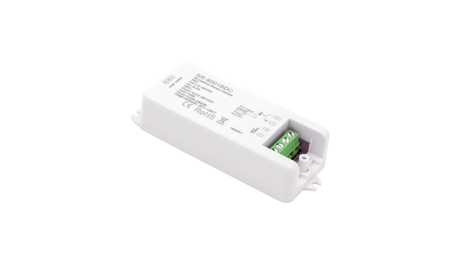 Картинка "ИК-датчик ""открытие-закрытие двери"" серебро 12-36 В"