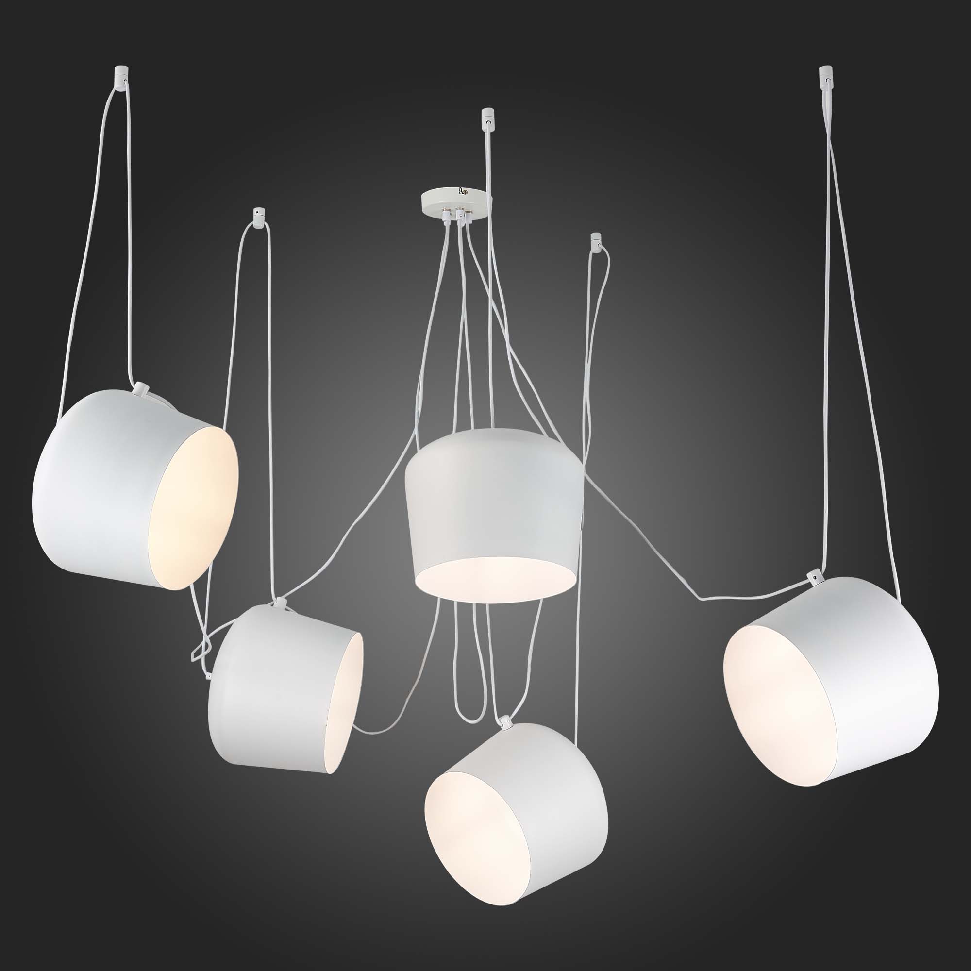 Картинка Подвесная люстра Evoluce Trieste SLE120653-05