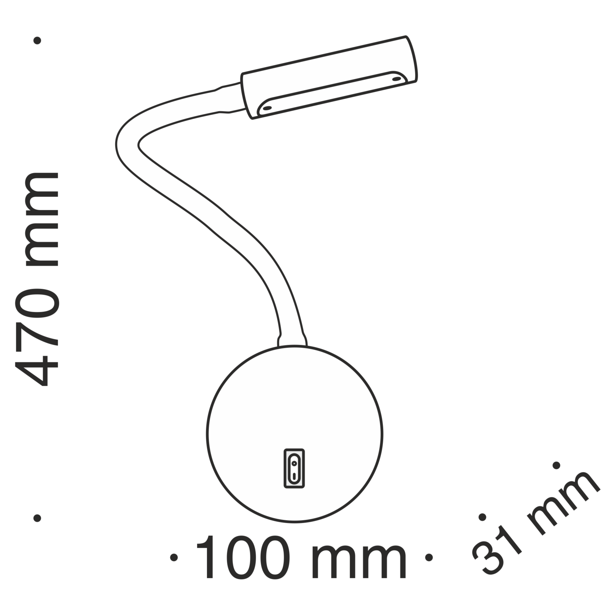 Картинка Бра Maytoni Stem C035WL-L3CH3K