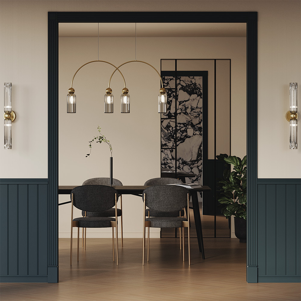 Картинка Подвесной светильник Maytoni MOD302PL-04GR