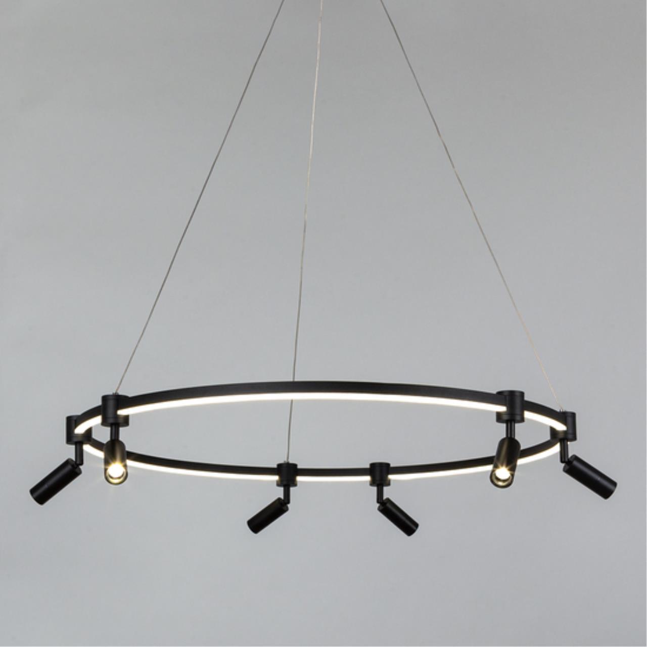 Картинка Подвесной светильник Arte Lamp RING A2186SP-1BK