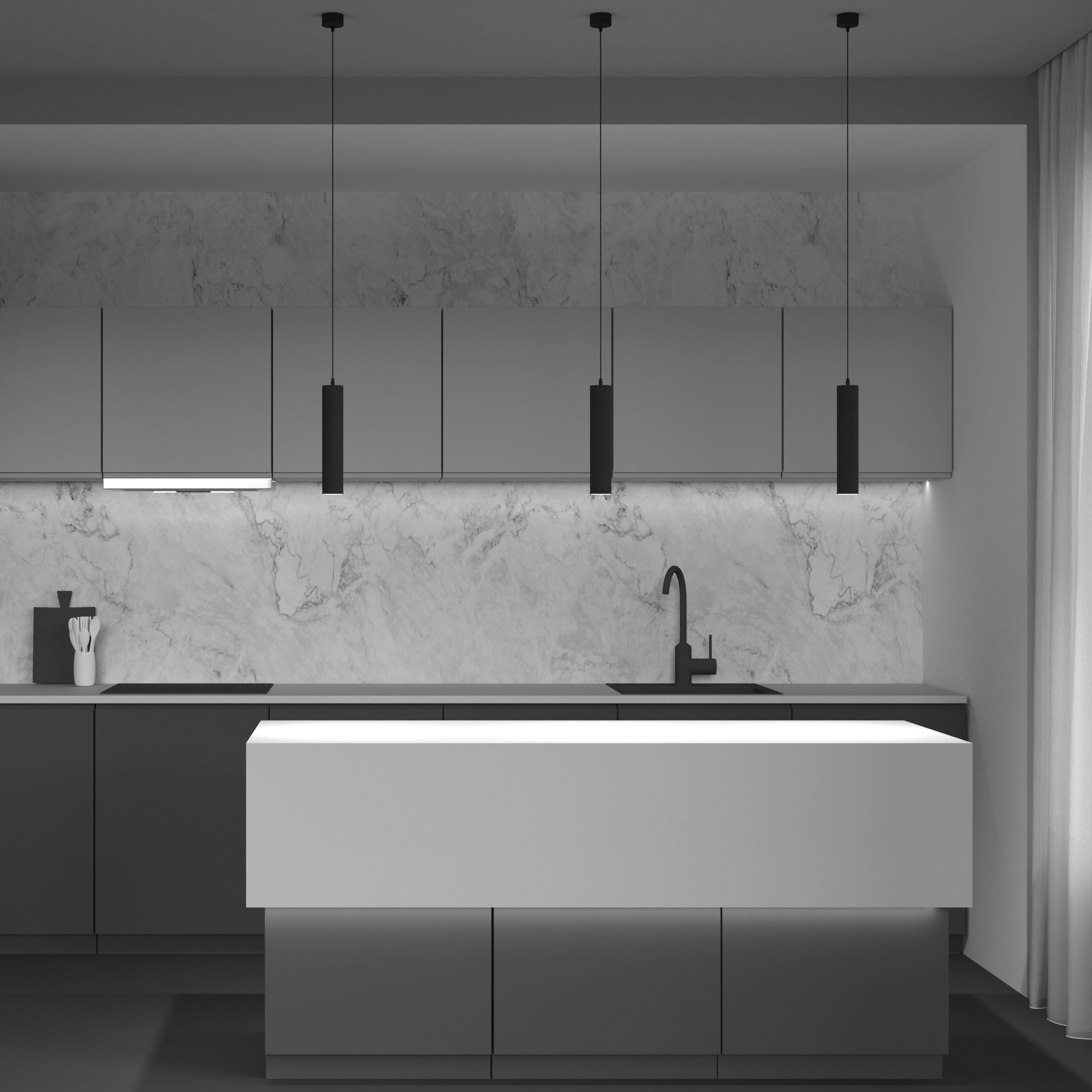 Картинка Подвесной светильник Technical P075PL-01B