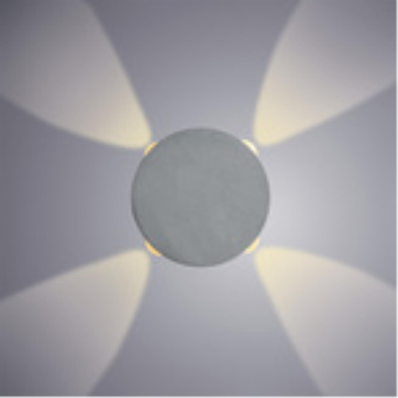 Картинка Настенный светодиодный светильник Arte Lamp Tamburello A1525AP-1GY