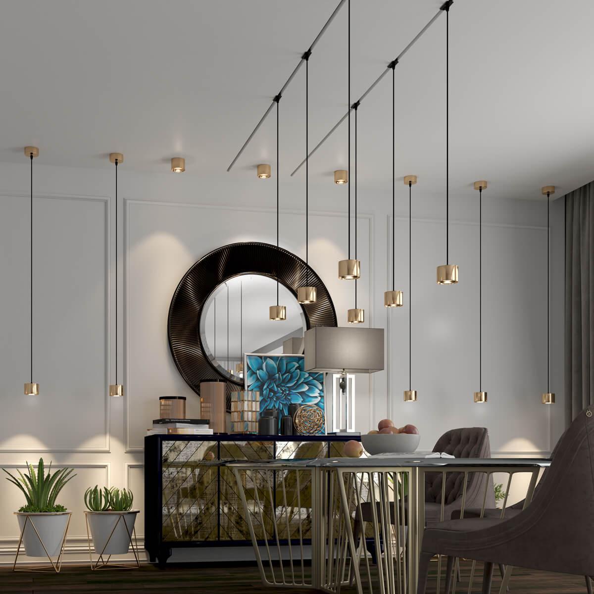 Картинка Подвесной светодиодный светильник Novotech Over Patera 358671