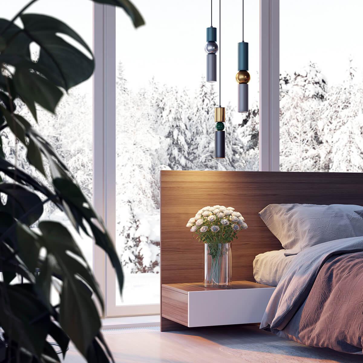 Картинка Подвесной светодиодный светильник Odeon Light L-vision Sakra 4070/5L