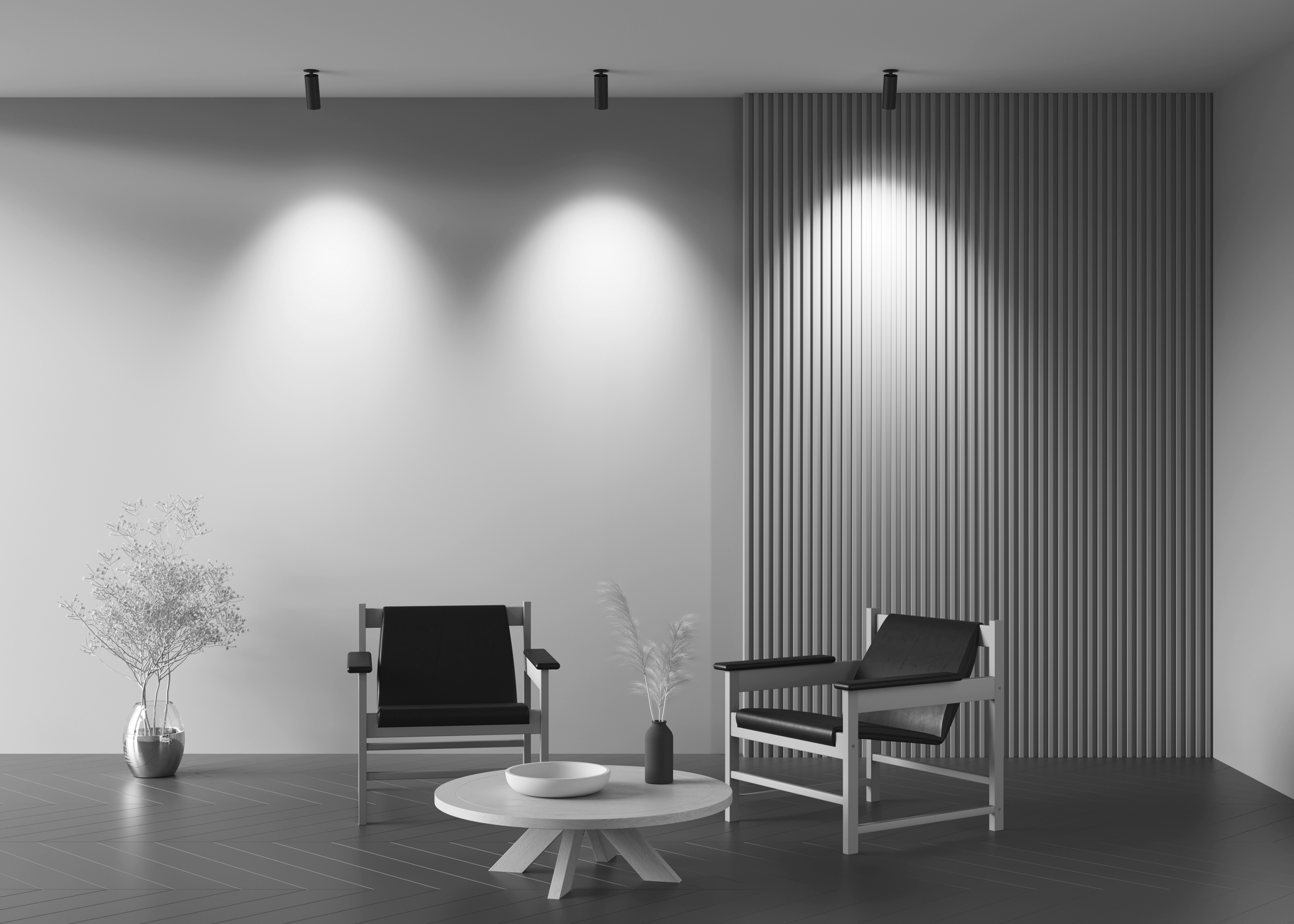 Картинка Потолочный светильник Technical C053CL-L12W3K-W-B