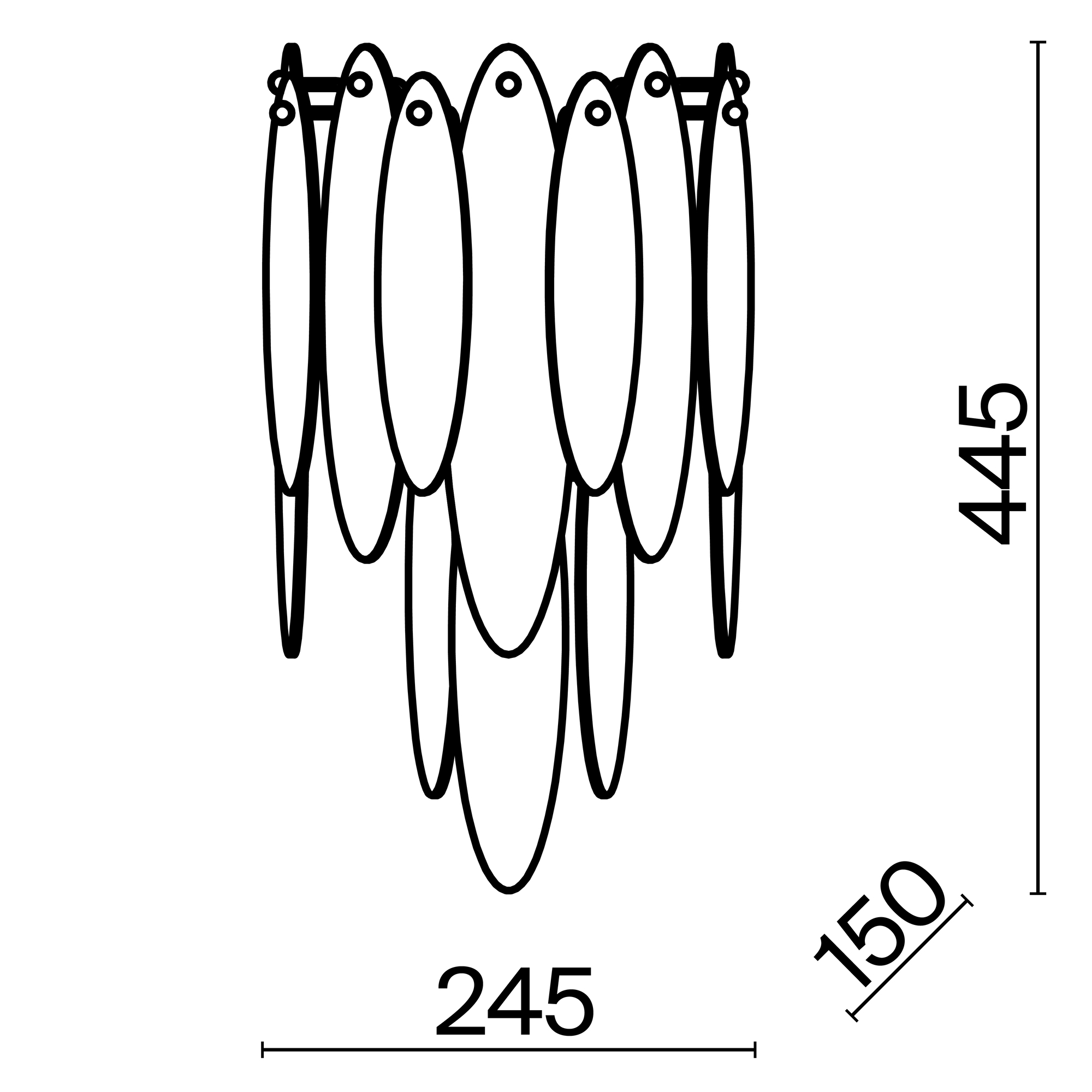 Картинка Настенный светильник (бра) Freya FR5217WL-02FG