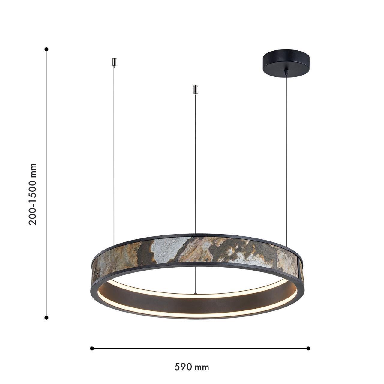 Картинка Подвесной светодиодный светильник Favourite Lago 4598-1P