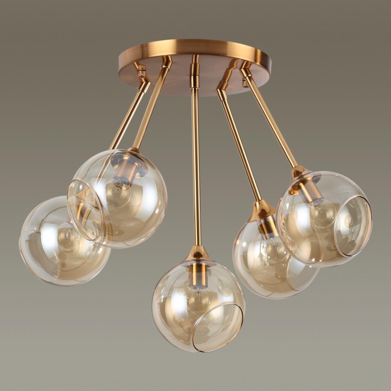 Картинка Потолочная люстра Lumion Willow 4460/5C