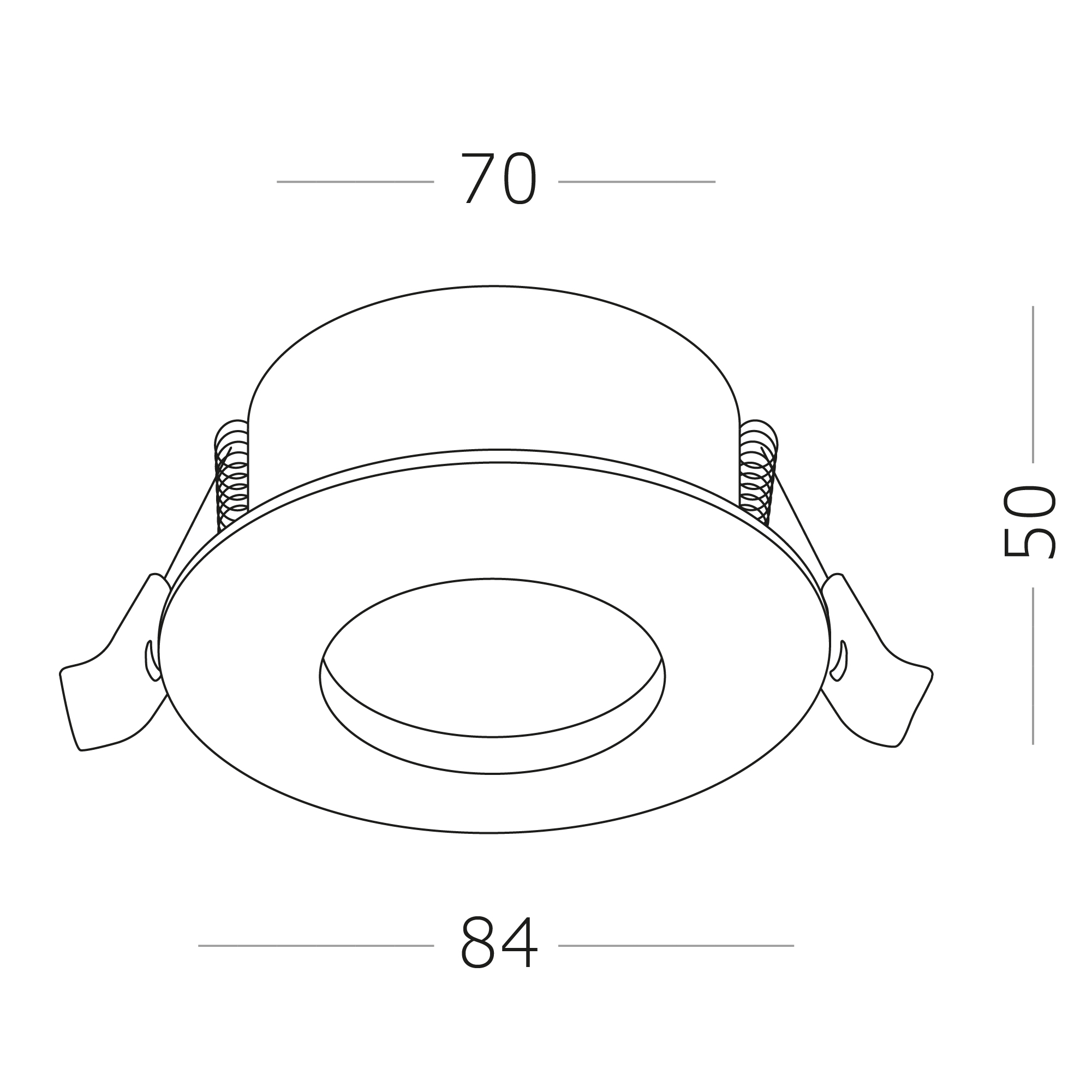 Картинка Встраиваемый светильник ST Luce ST213.408.01