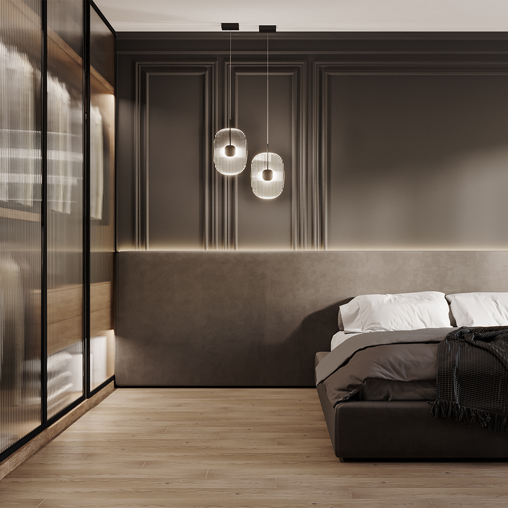 Картинка Подвесной светильник Maytoni MOD152PL-L1BK