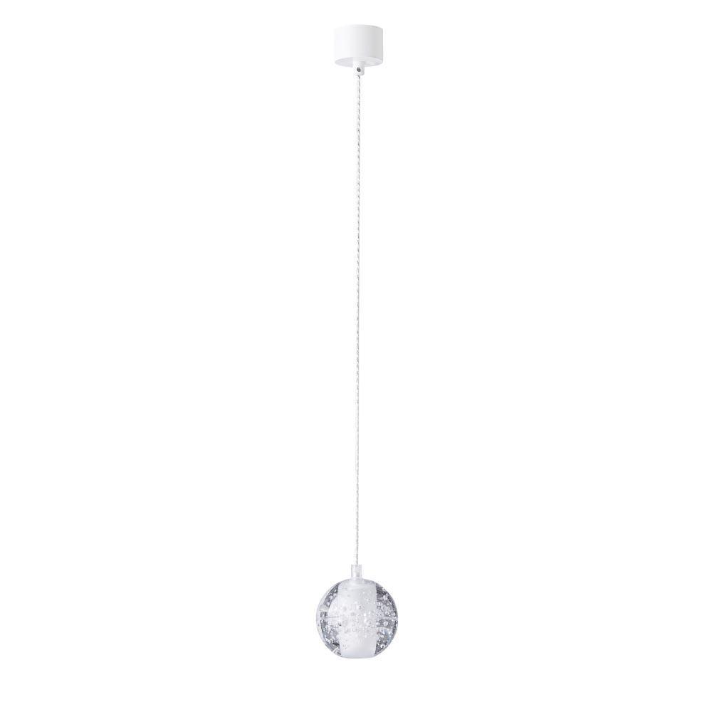 Картинка Светильник подвесной Crystal Lux GASPAR SP1 WHITE Crystal Lux 1870/301