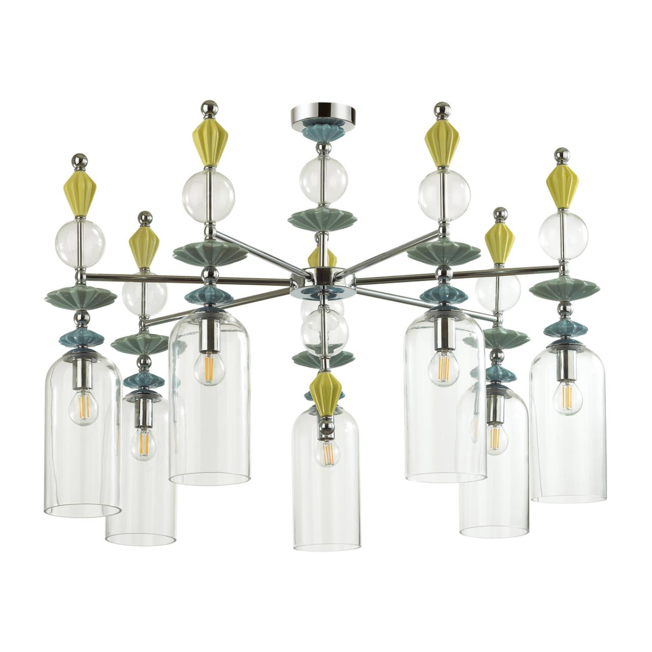 Картинка Подвесная люстра Odeon Light Classic Bizet 4893/7C