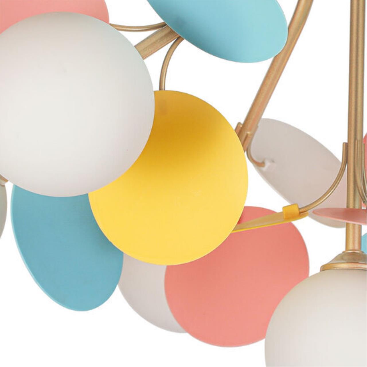 Картинка Потолочная люстра Arte Lamp PEACOCK A1369PL-7MD