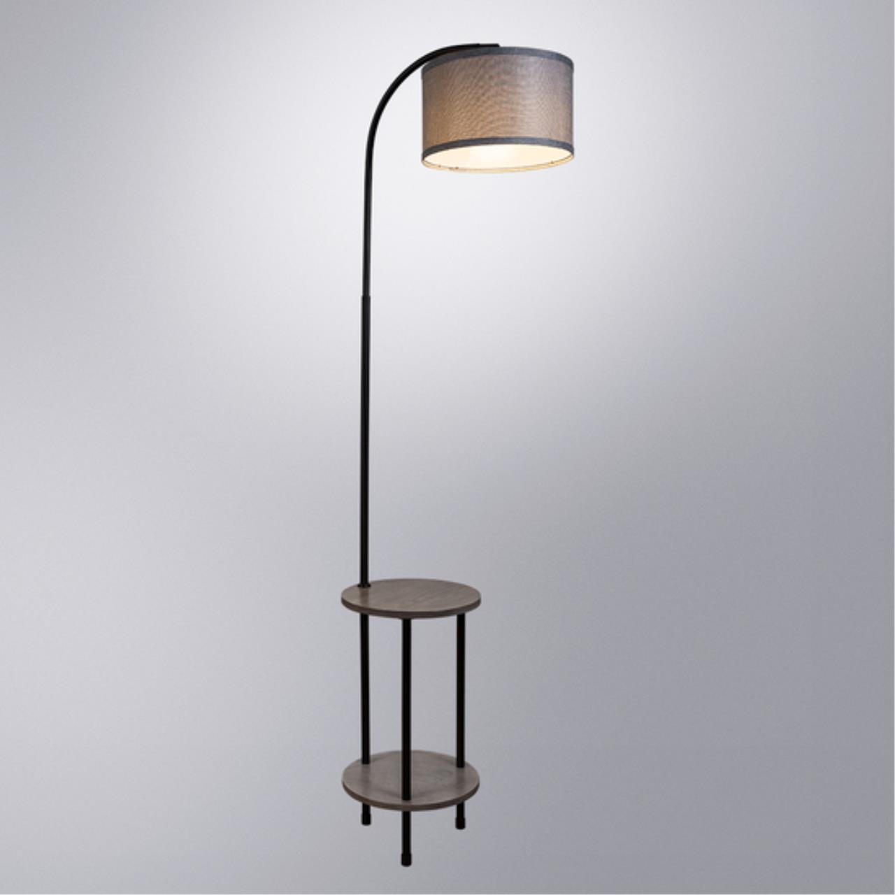 Картинка Торшер Arte Lamp COMBO A4055PN-1BK