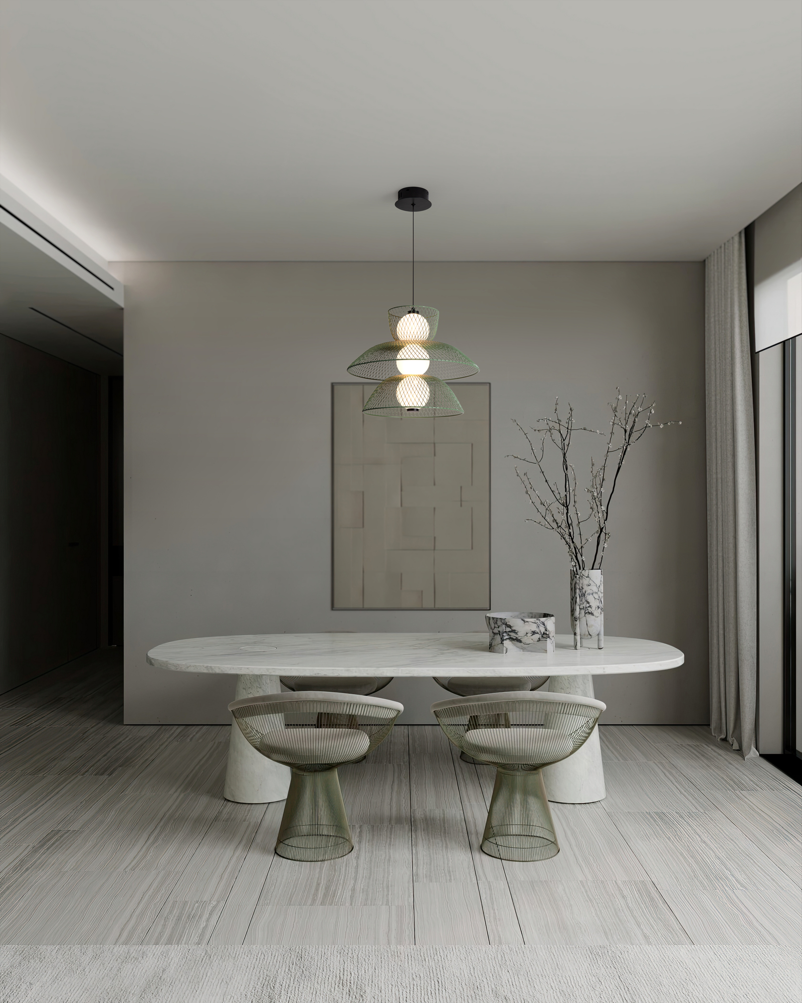 Картинка Подвесной светильник Freya FR5545PL-L5GN