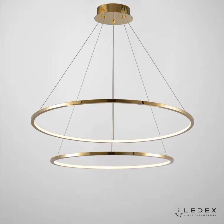 подвесная люстра iledex axis ass iledex 10112p/2-39w-3000k (6/4) br, доставка по Казахстану 