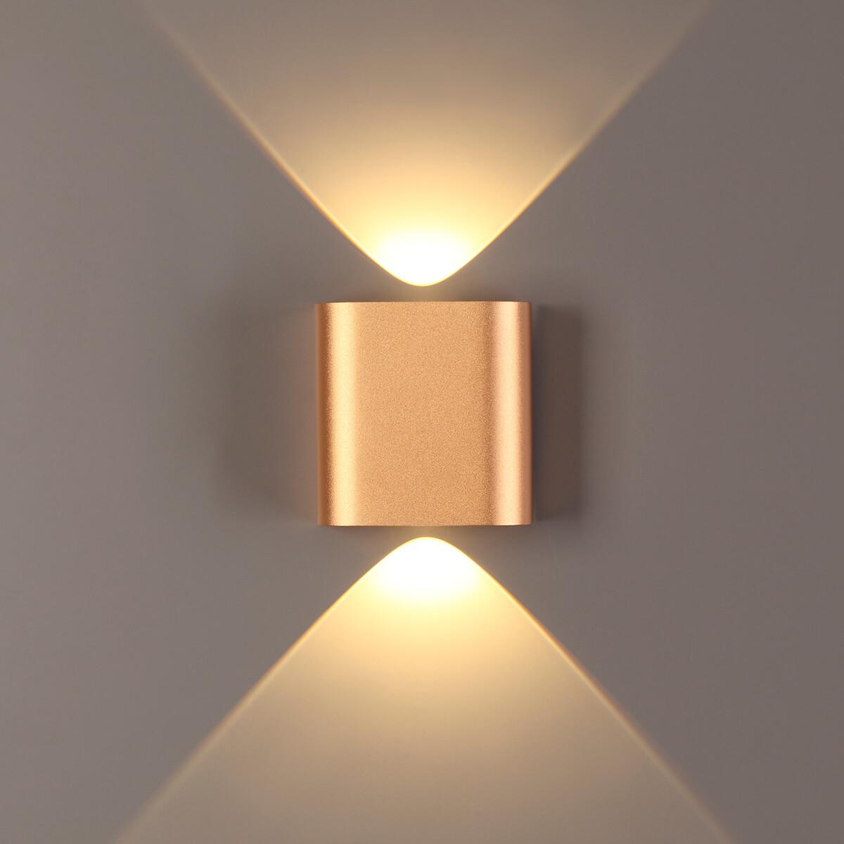 Картинка Настенный светодиодный светильник Odeon Light Hightech Magnum 4212/2WL