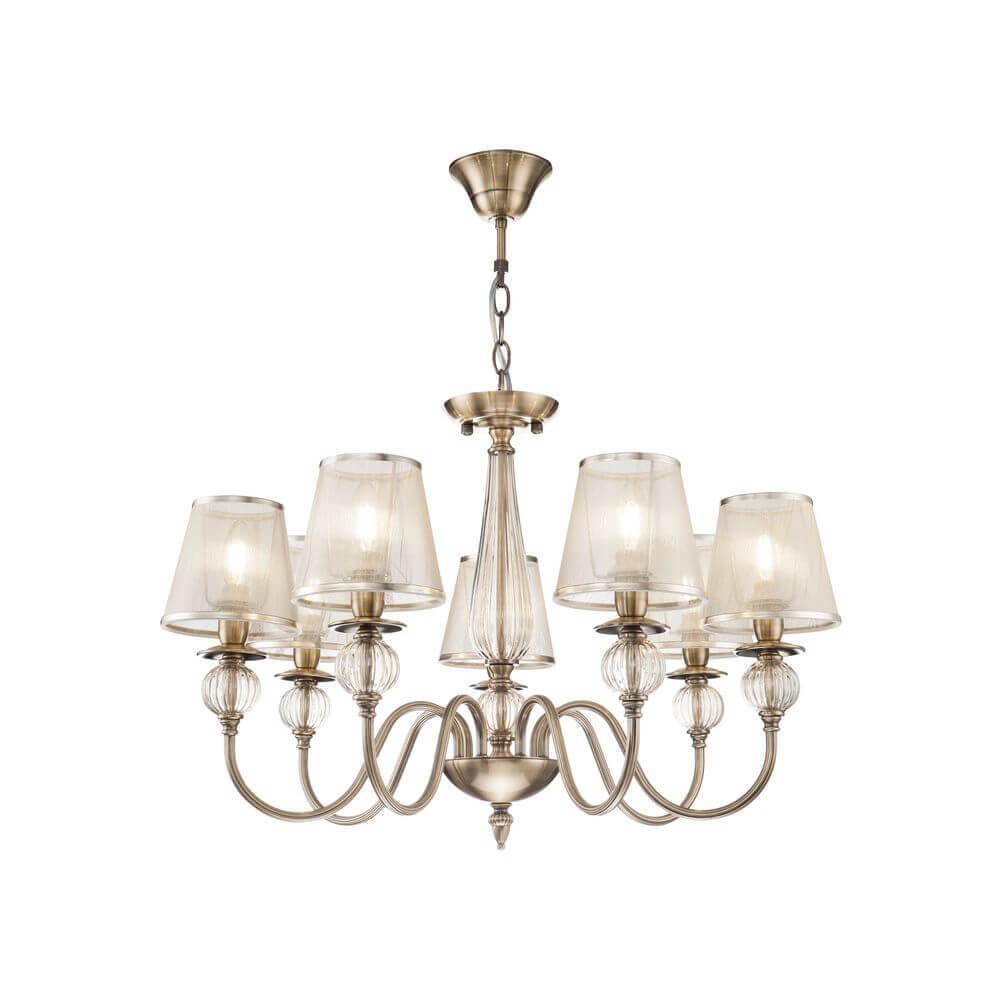 Картинка Подвесная люстра Freya Inessa FR2685PL-07BZ