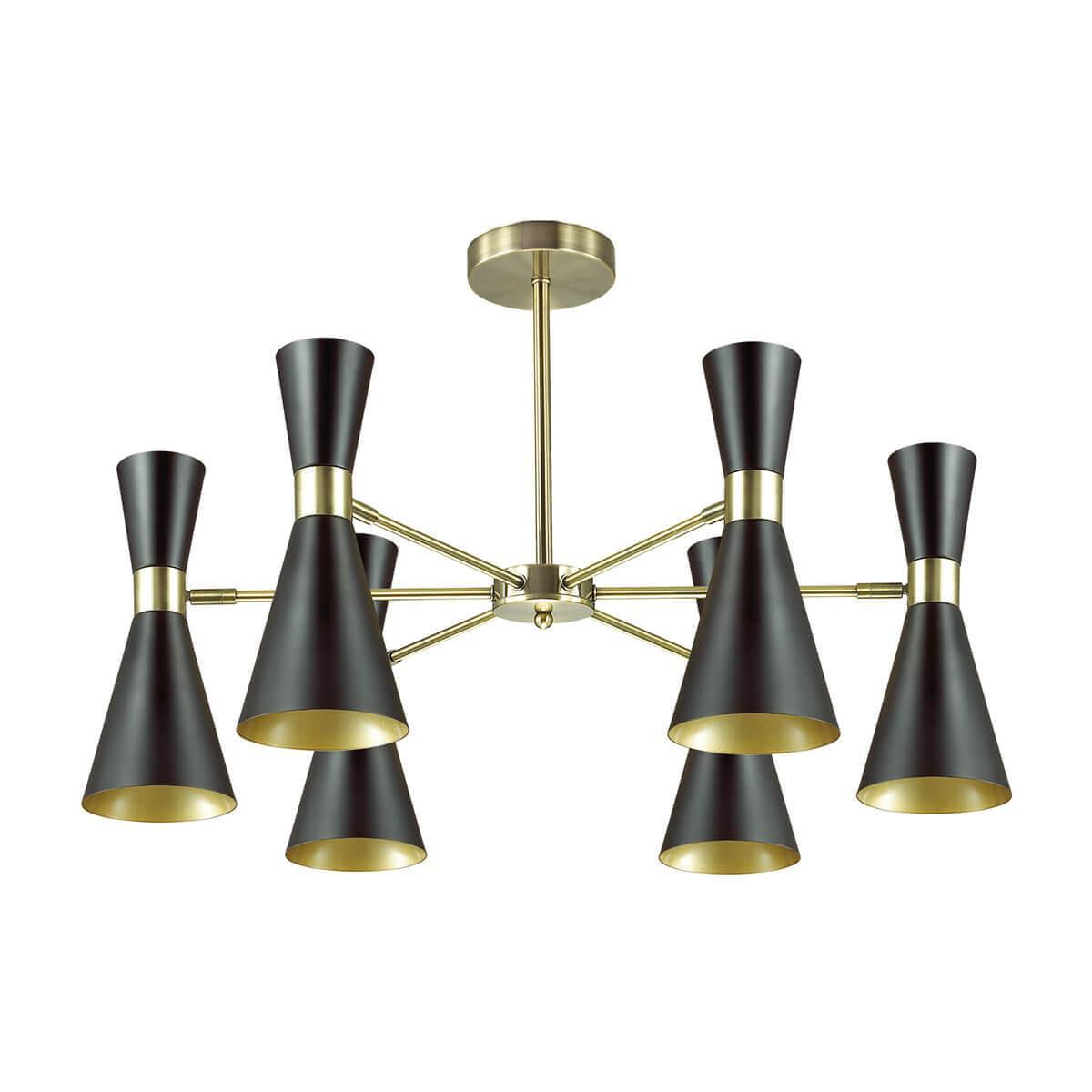 потолочная люстра lumion moderni quinn 3662/6c, доставка по Казахстану 