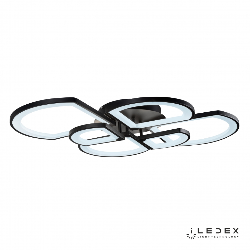 Картинка Потолочная светодиодная люстра iLedex River 6882/6 BK