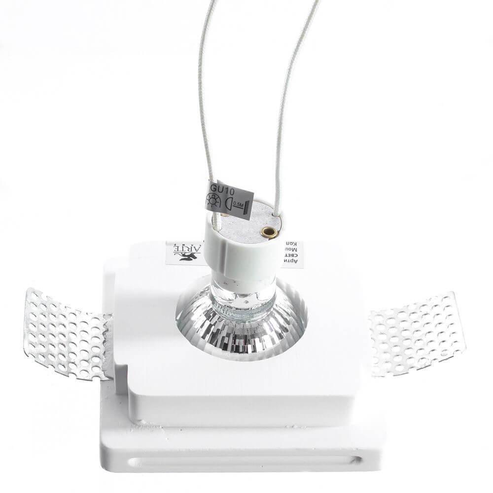 Картинка Встраиваемый светильник Arte Lamp Invisible A9214PL-1WH