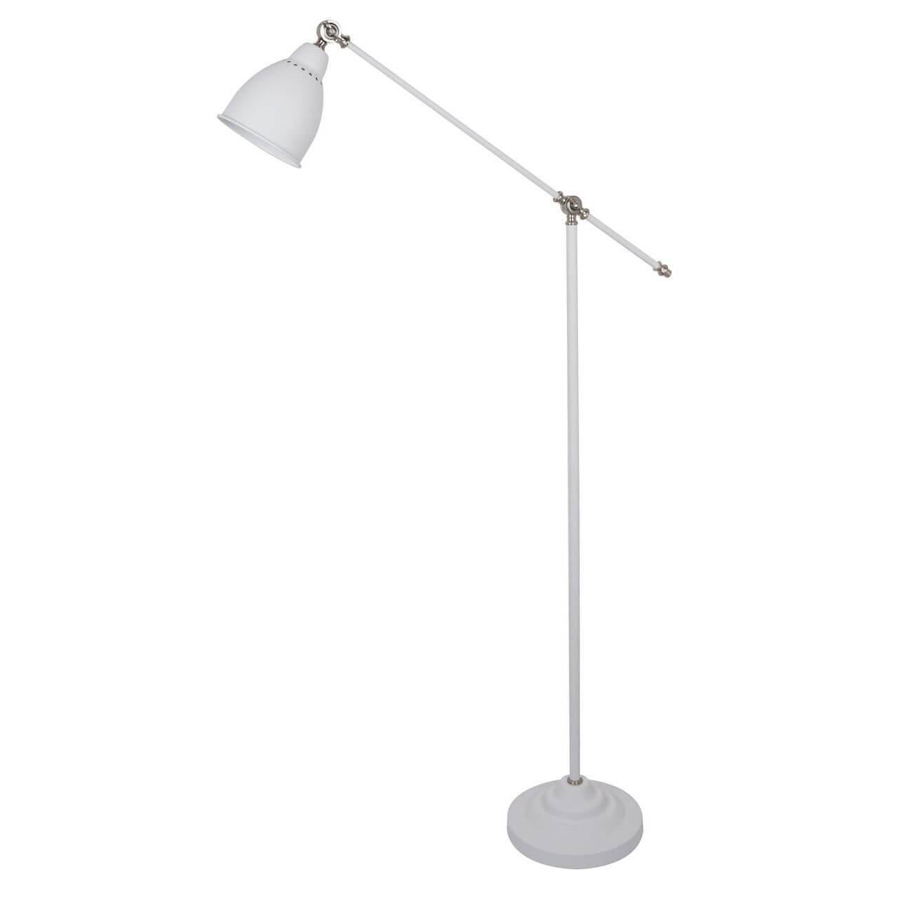 Картинка Торшер Arte Lamp Braccio A2054PN-1WH