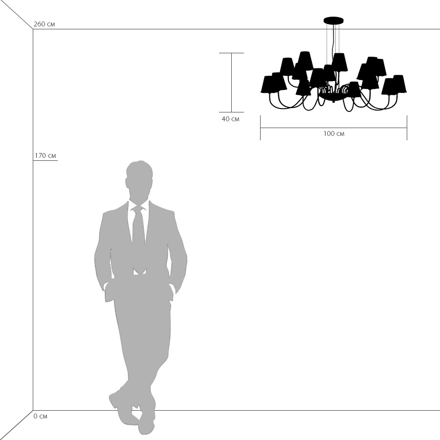 Картинка Подвесная люстра Lightstar Diafano 758164