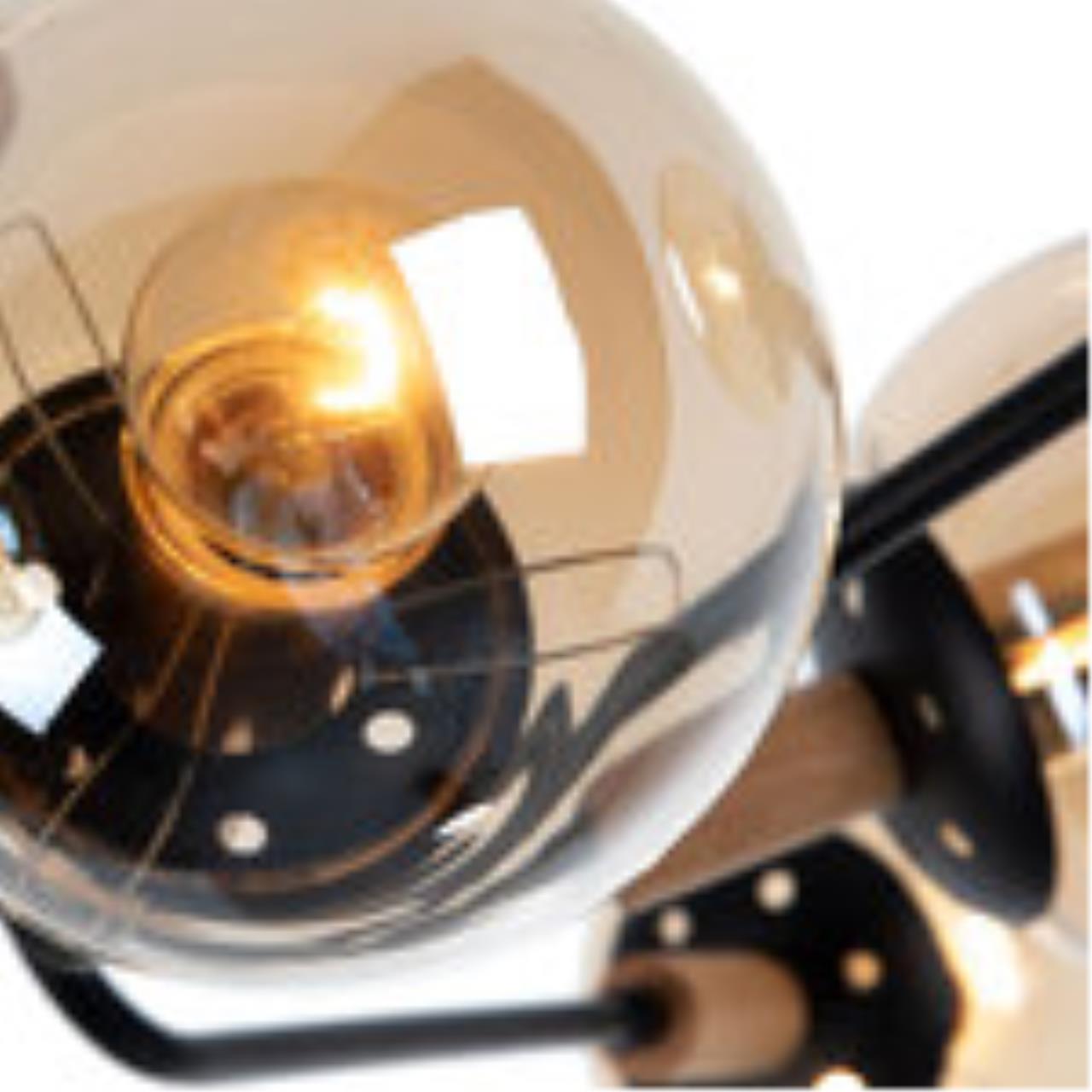 Картинка Потолочная люстра Arte Lamp Oxford A2716PL-8BK