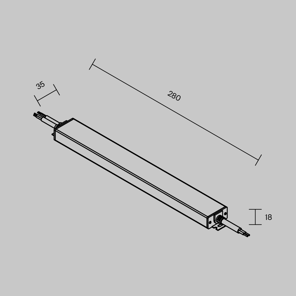 Картинка Источник напряжения Maytoni ledstrip 832002