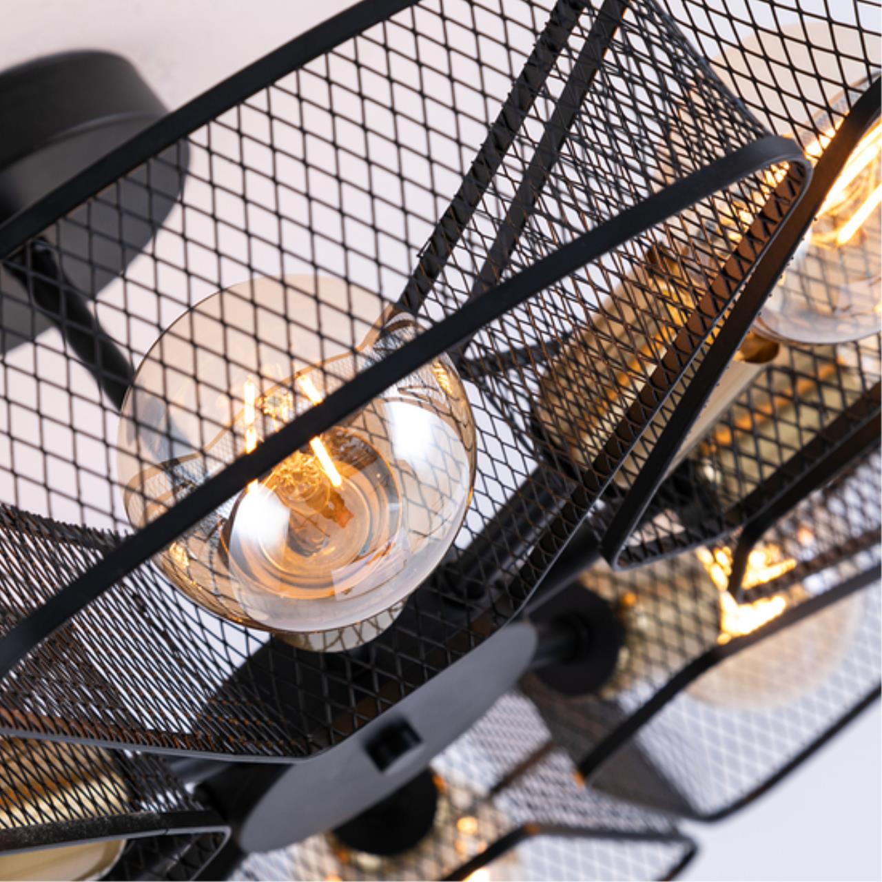 Картинка Потолочный светильник Arte Lamp MAASYM A7044PL-8BK