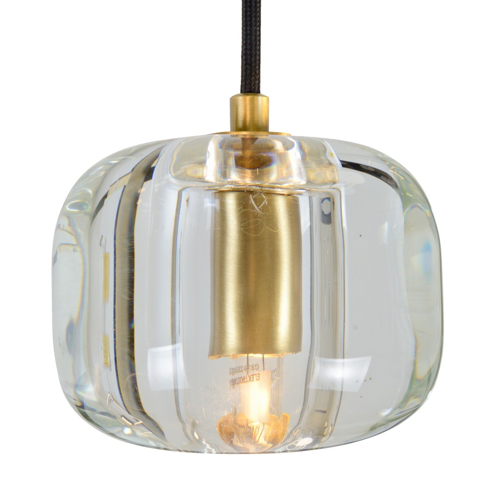 Картинка Подвесной светильник Belfast Pansy 6214-1 BR CL