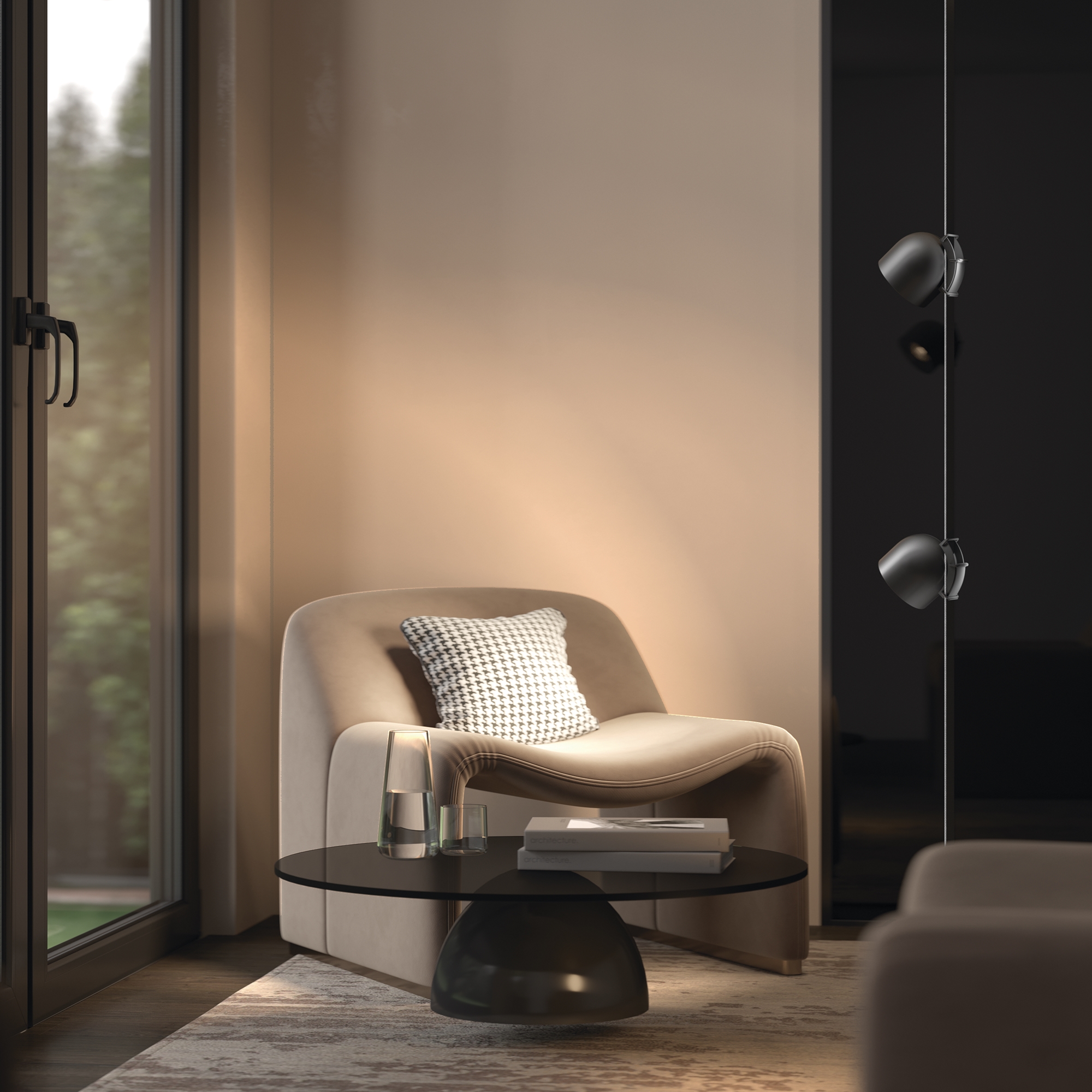 Картинка Потолочный светильник Technical TR124B-12W3K-M-B