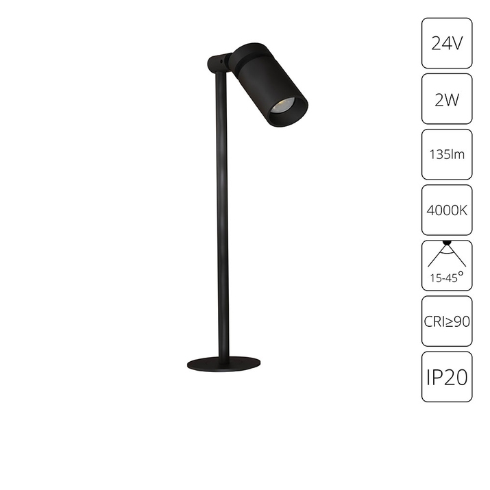 Картинка Светильник витринный Arte Lamp PRESTO A6194LT-1BK