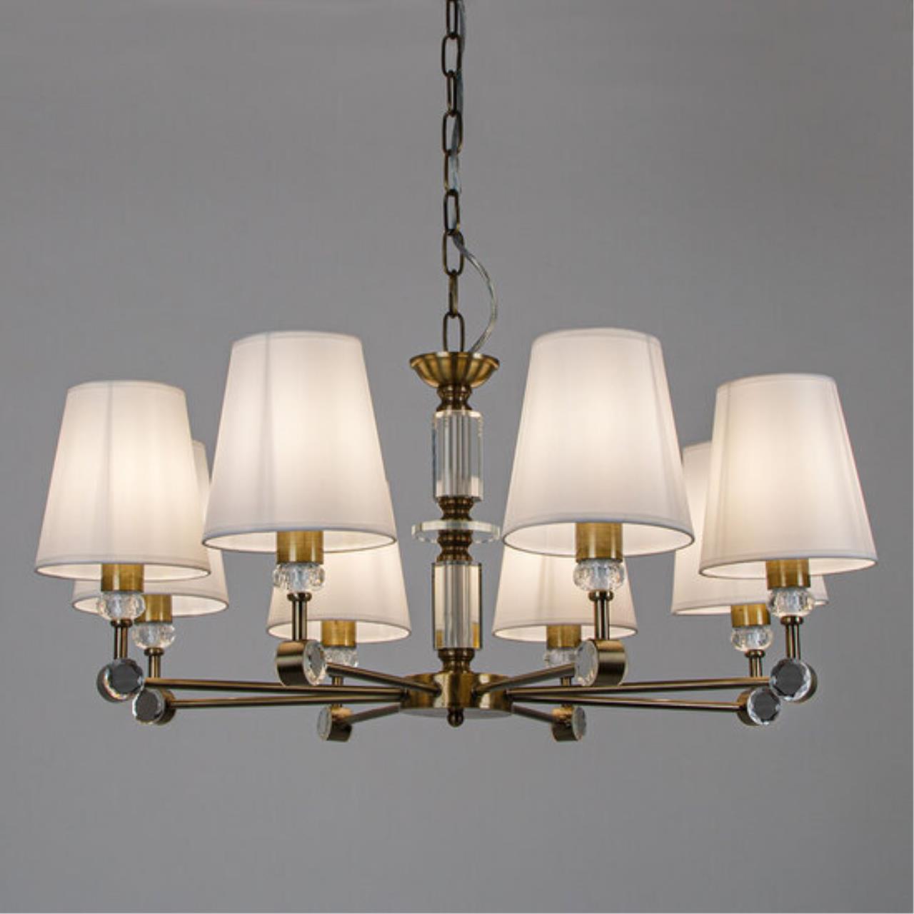 Картинка Подвесная люстра Arte Lamp BROCCA A4093LM-8AB