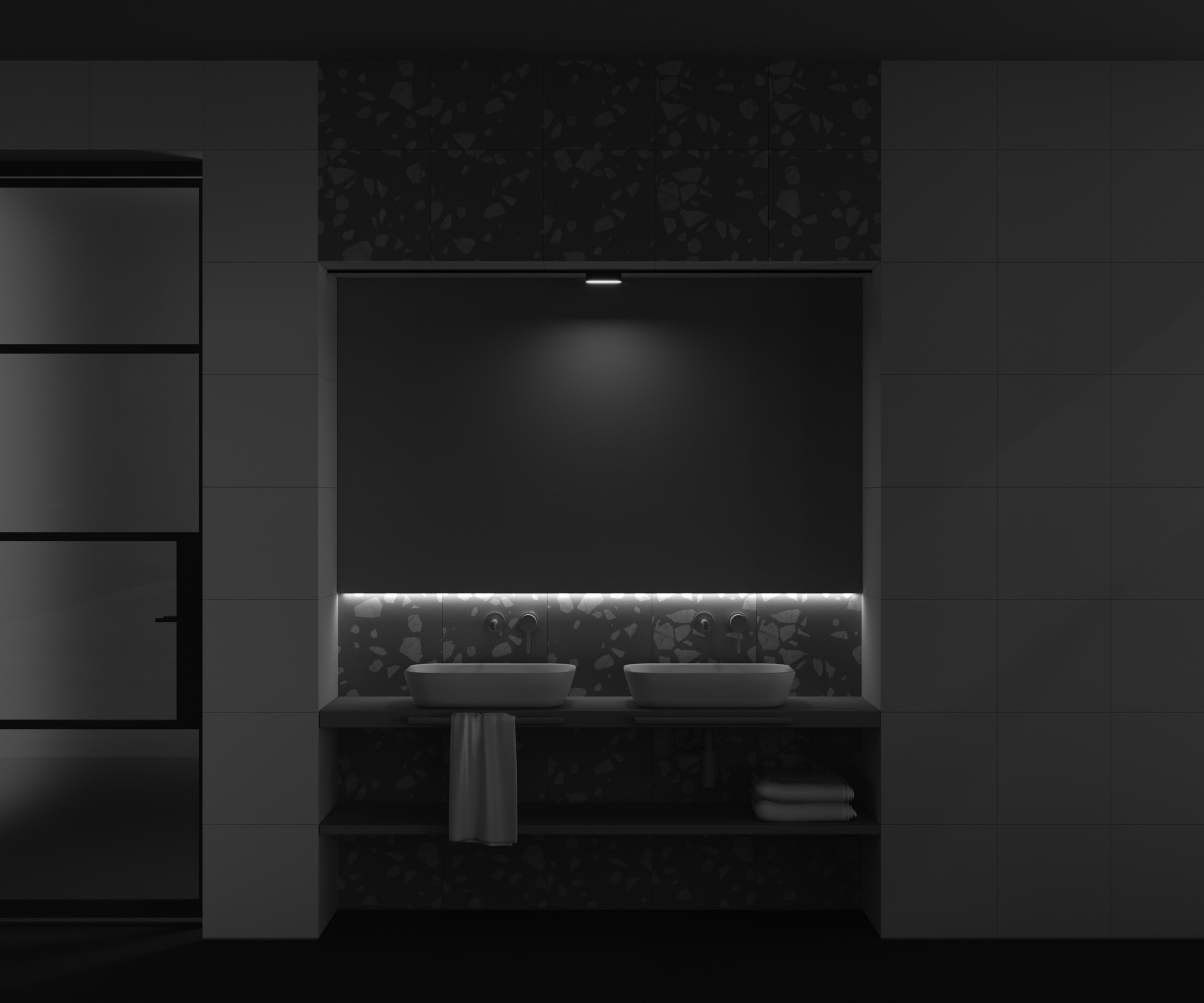 Картинка Трековый светильник Technical TR080-1-6W3K-B