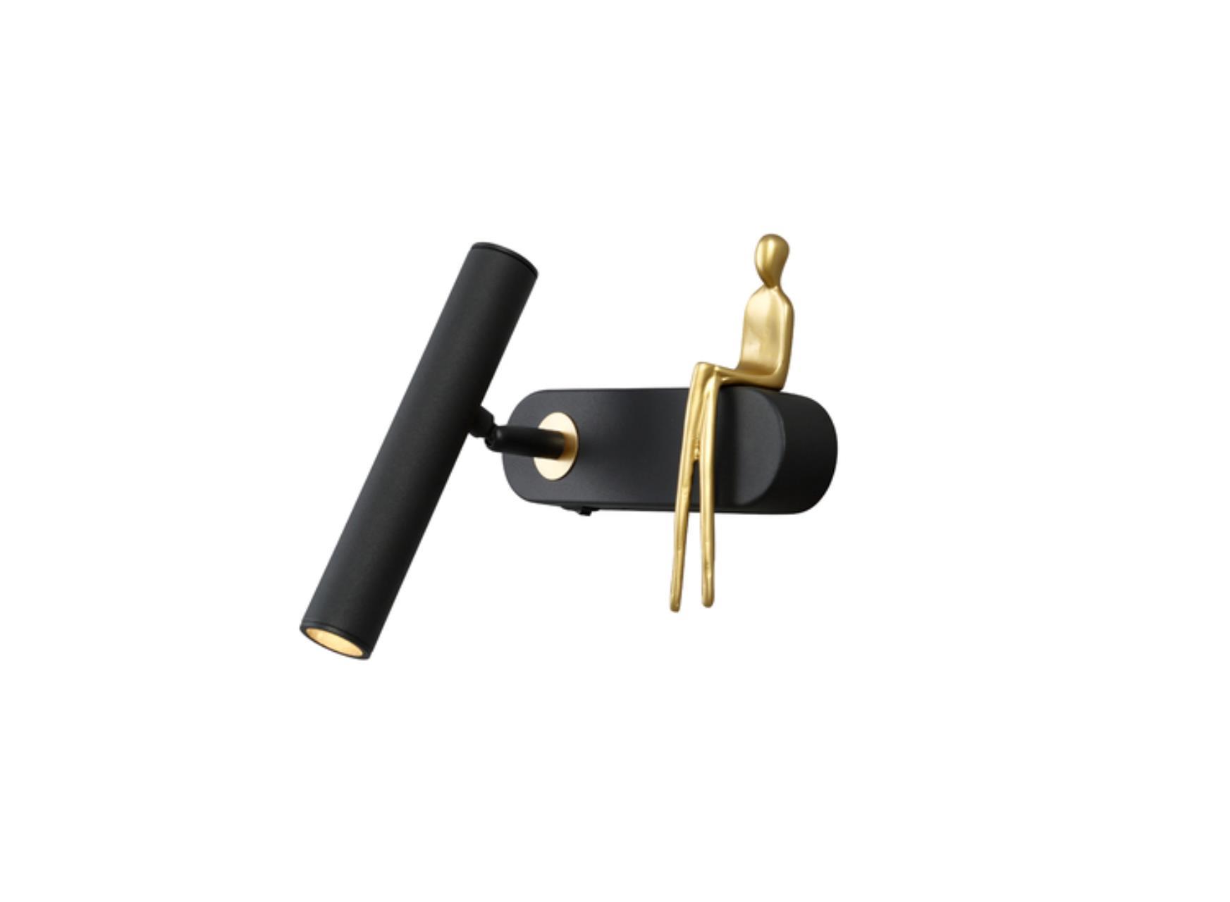 Картинка Настенный светильник Arte Lamp ALBERT A2173AP-1BK