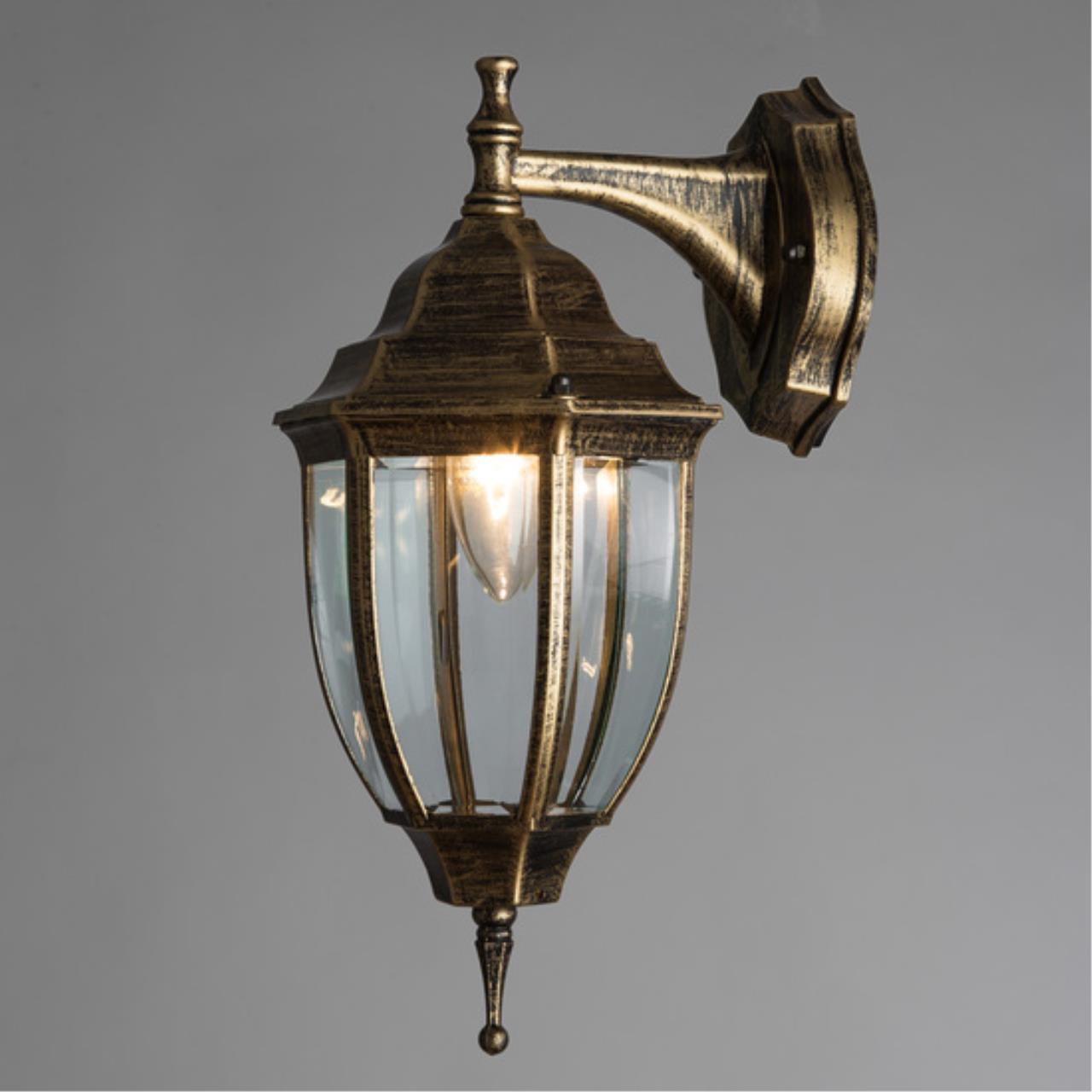 Картинка Уличный настенный светильник Arte Lamp Pegasus A3152AL-1BN