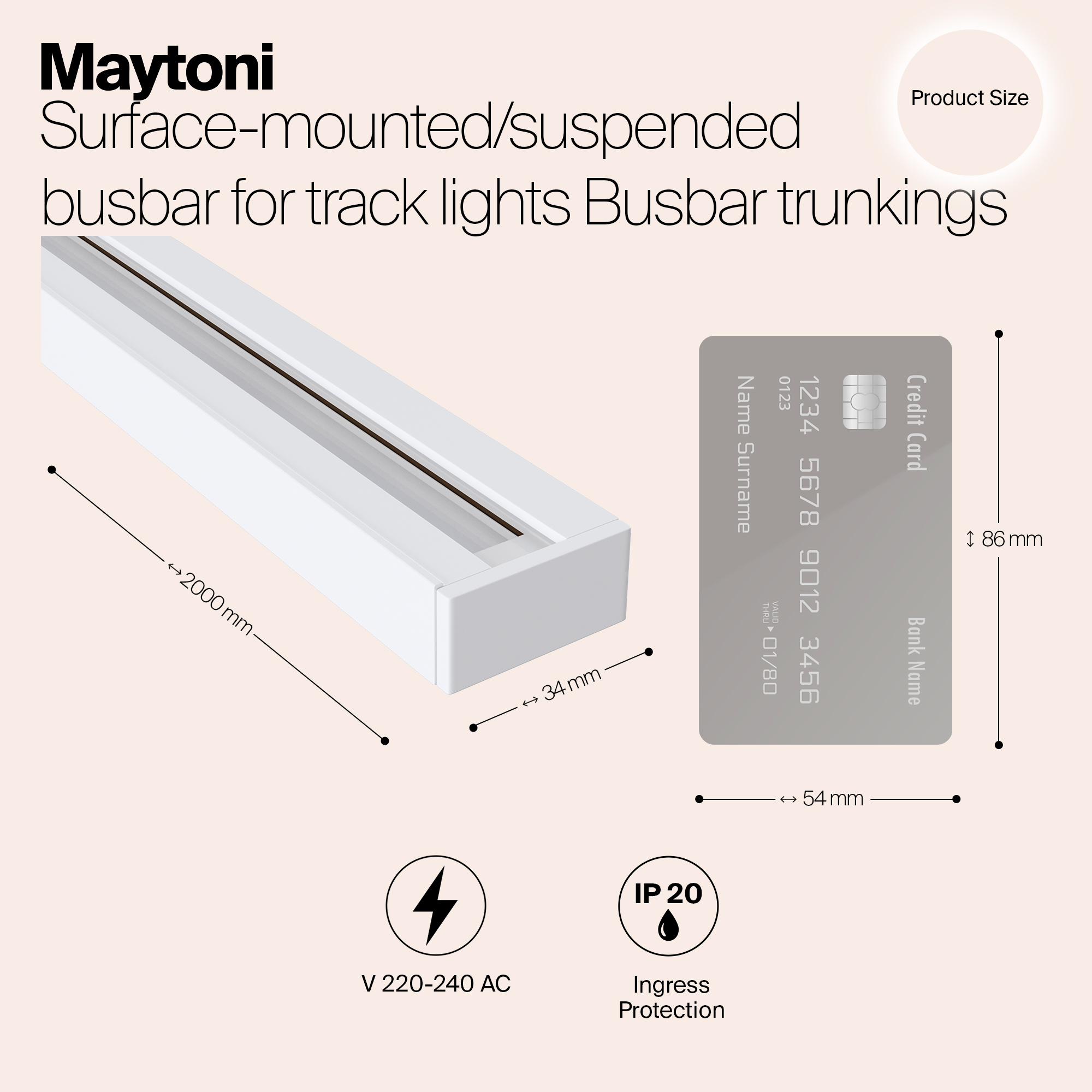 Картинка Шинопровод Maytoni Track TRX001-112W
