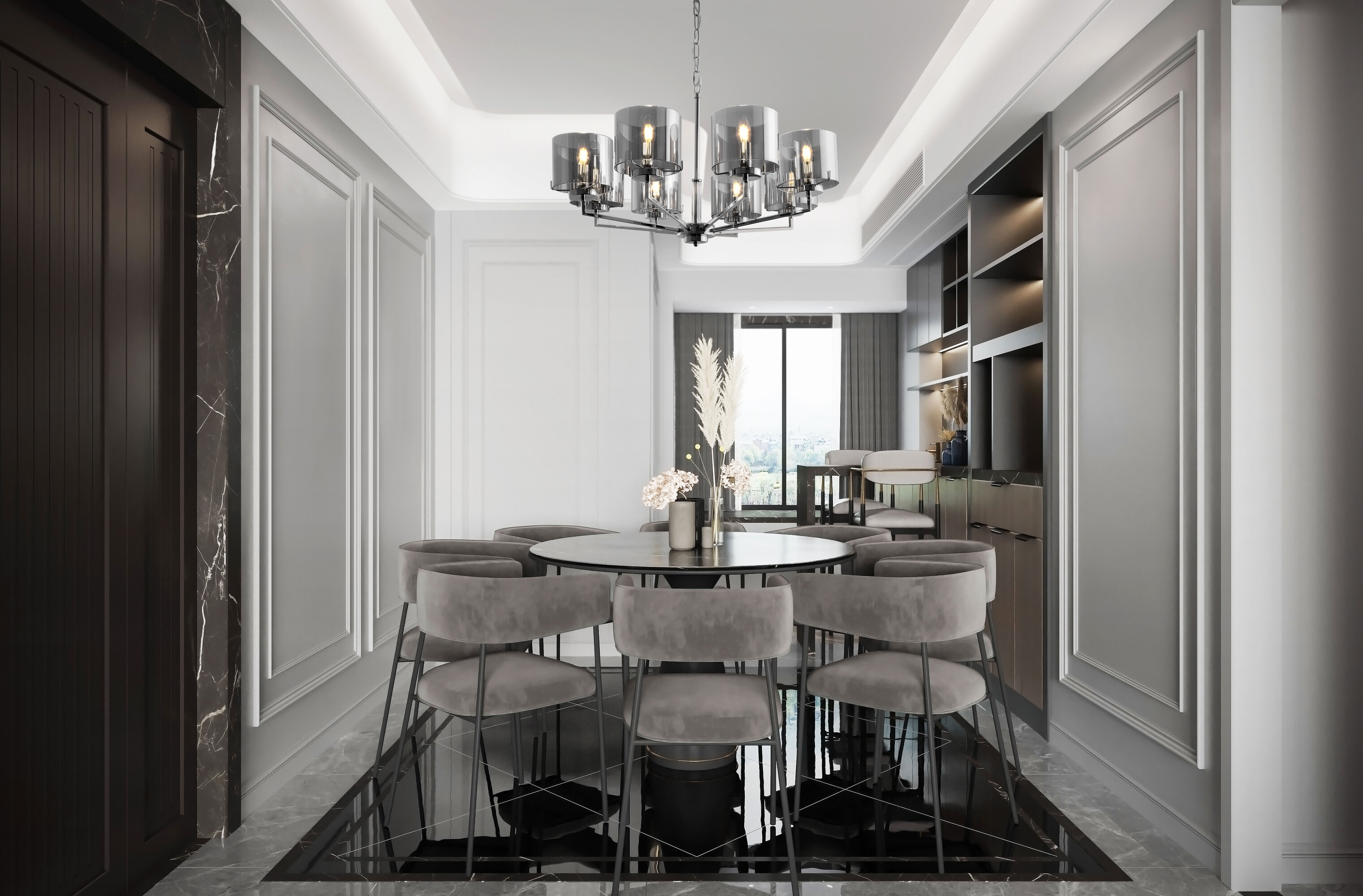 Картинка Подвесная люстра Freya Karen FR5096PL-08CH