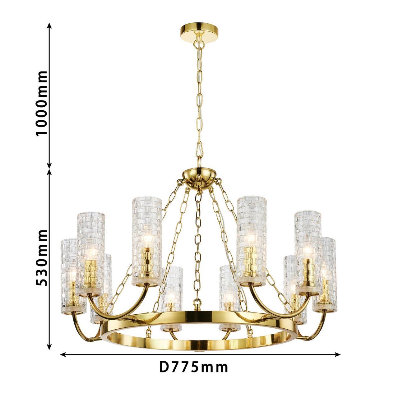 Картинка Подвесная люстра Favourite Syreni 2817-10P