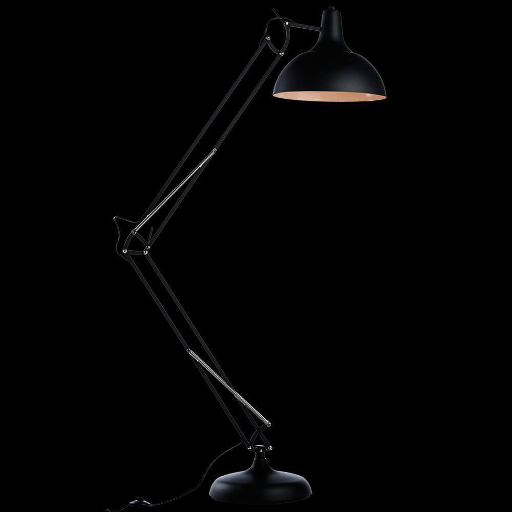 Картинка Торшер Arte Lamp Goliath A2487PN-1BK