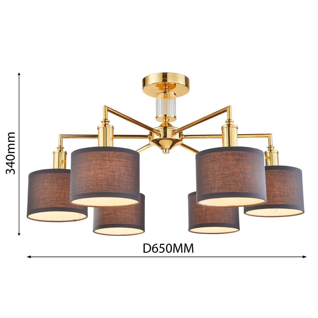 Картинка Потолочная люстра Favourite Laciness 2612-6P