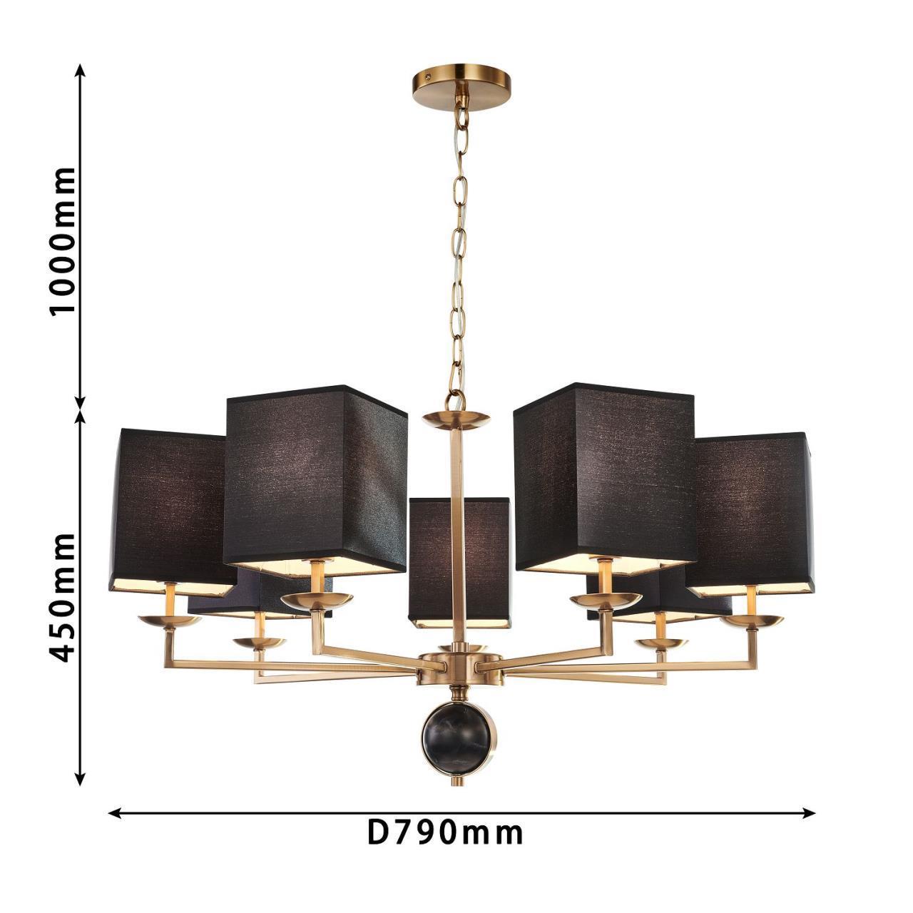 Картинка Подвесная люстра Favourite Diva 2822-7P