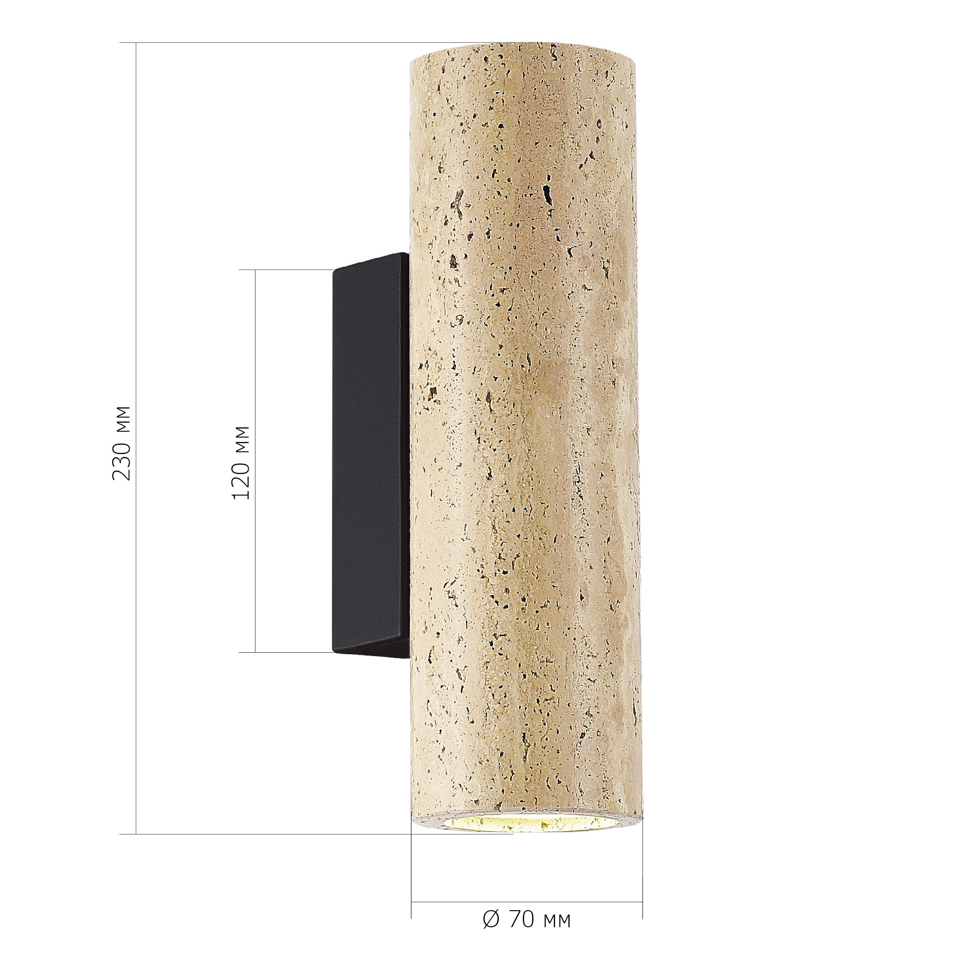 Картинка SL1194.411.01 Светильник настенный ST-Luce EARTHY