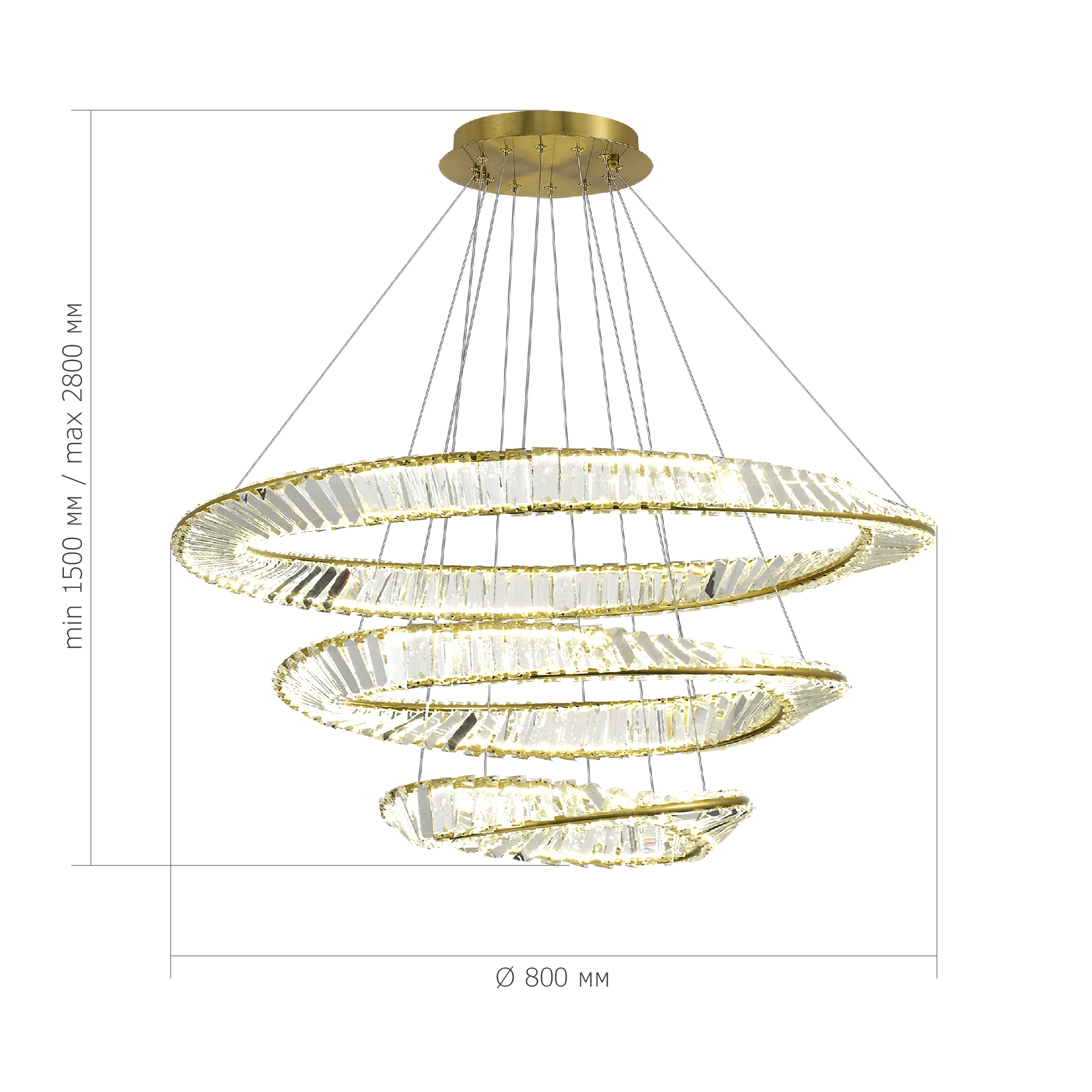 Картинка SL6204.301.03 Светильник подвесной ST-Luce