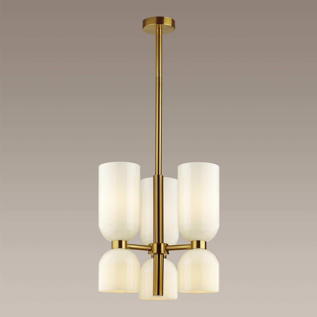 Картинка Подвесная люстра Odeon Light Midcent Orinoco 4798/6