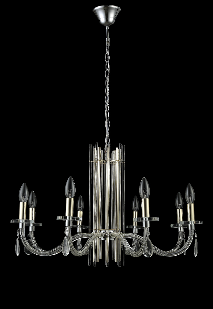 Картинка Люстра Crystal Lux Люстра AURELIO 0210/308