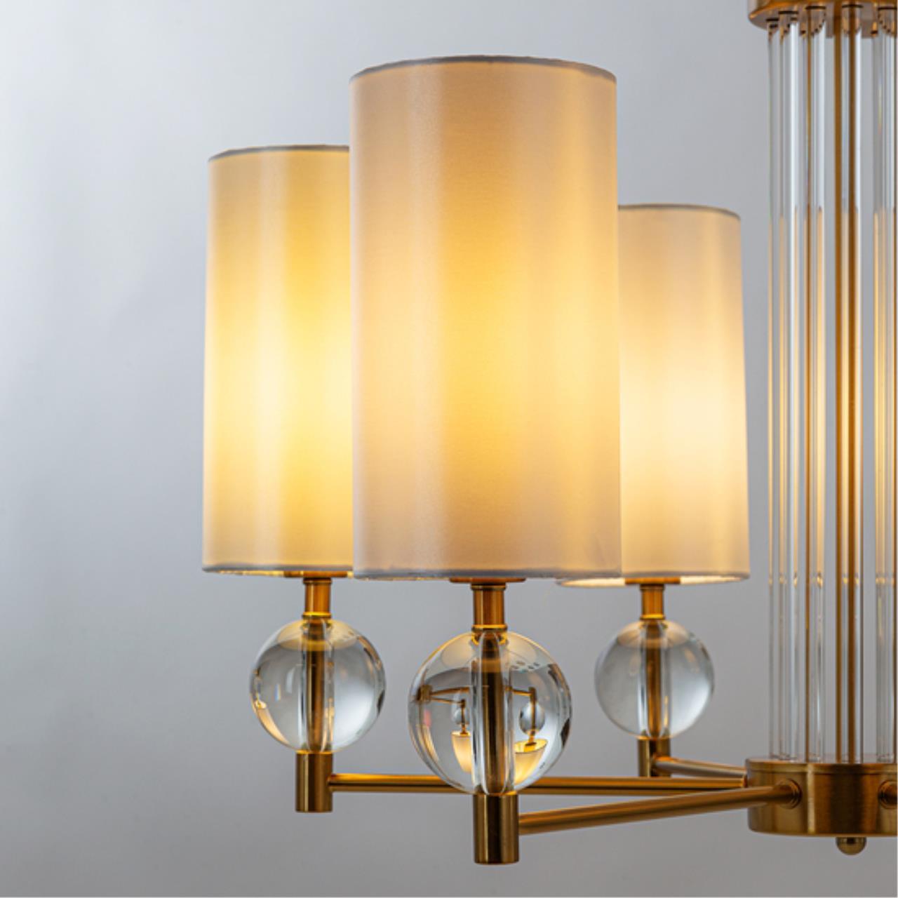 Картинка Подвесная люстра Arte Lamp MATAR A4027LM-6PB